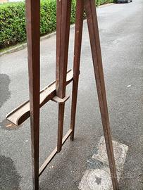 Cavalletto pittore legno