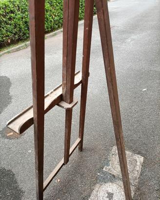Cavalletto pittore legno