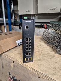 DIS-200G-12S D-Link DIS-200G-12S switch di rete Ge