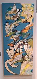 quadro arte moderna su tela