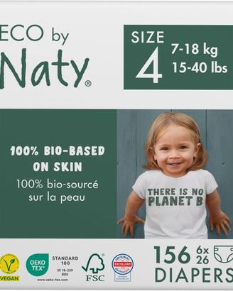 Eco by Naty Pannolini Taglia 4 156pz