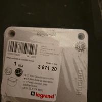 12x Cassetta derivazione Bticino Legrand Alluminio