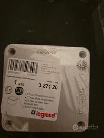 12x Cassetta derivazione Bticino Legrand Alluminio