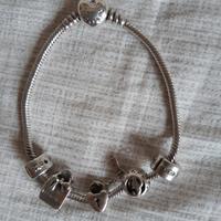 Bracciale Pandora  +  3 schar  + 2 fermi 