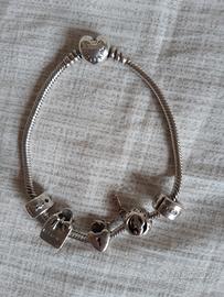 Bracciale Pandora  +  3 schar  + 2 fermi 