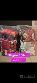 Abbigliamento misto taglia 104 cm 3-4 anni