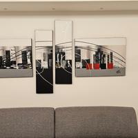 QUADRO MODERNO composizione 3 pezzi