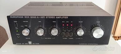 Amplificatore Integrato Europhon RCK 2000 A