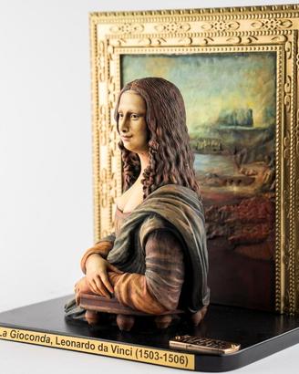Leonardo da Vinci “La Gioconda” – Opera 3D in resi