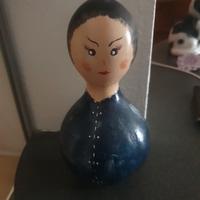 Zucca dipinta a mano vintage.

