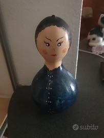 Zucca dipinta a mano vintage.

