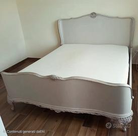 Letto matrimoniale shabby chic 