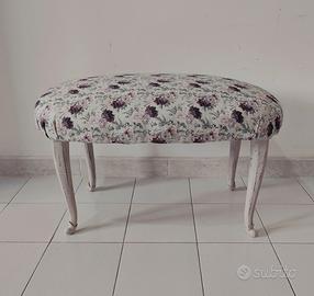 poggiapiedi shabby chic