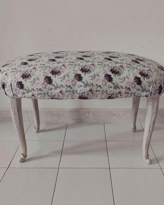 poggiapiedi shabby chic