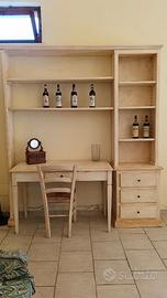 Libreria con scrivania