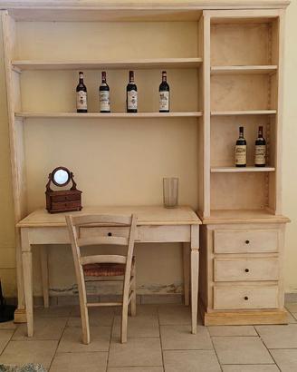 Libreria con scrivania