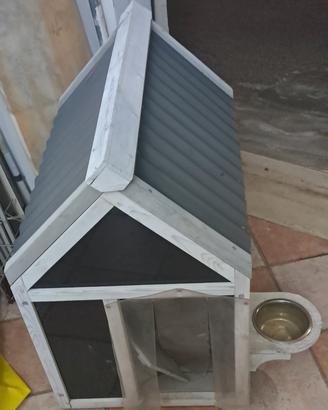 Cuccia per cane tg media, apribile coibentata