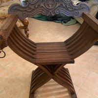 sedia in legno pieghevole