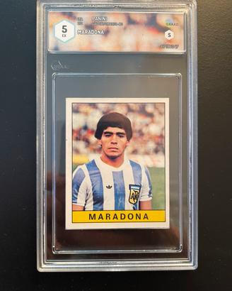Maradona Rockie Panini 79/80 Graad 5 excelent