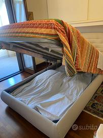 Letto una piazza e mezza completo materasso