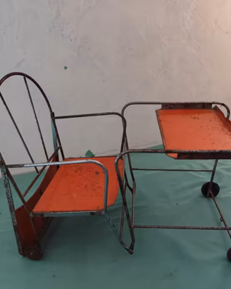 seggiolone per bambole vintage anni 60'
