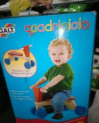 Galt quadriciclo in legno