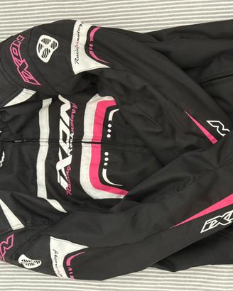 Giacca e guanti IXON fucsia