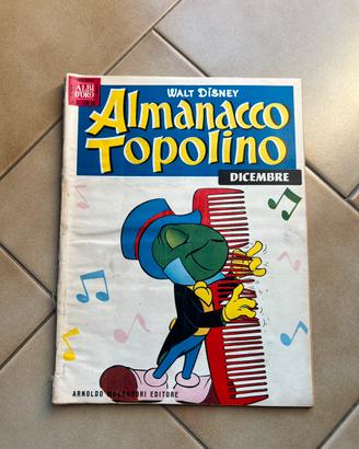 Almanacco Topolino dicembre 1957 Mondadori