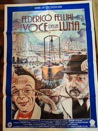 Manifesto originale cinema La Voce della Luna