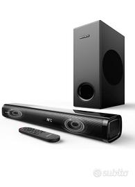 Soundbar 2.1 con subwoofer bluetooth potente Nuovo