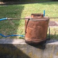 Pompa a spalla in rame