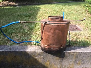 Pompa a spalla in rame