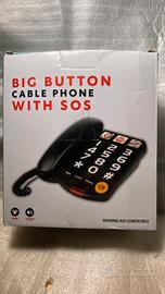 Telefono fisso con tasti grandi , ideale per anzia