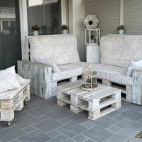 Divanetto Shabby pallet