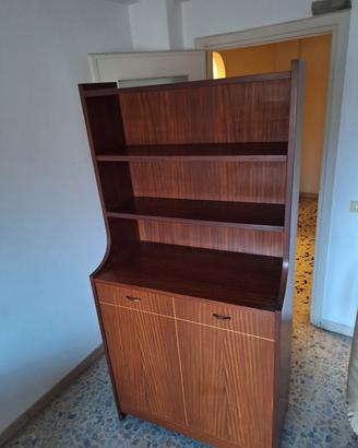 Libreria Vintage con  letto  singolo 