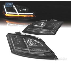 FARI XENON AUDI TT 8J 06-10 LUCE DIURNA LED DINAMI
