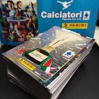 Lotto di 216 figurine calciatori panini 2025 2026