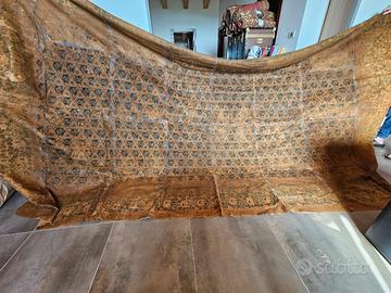 Copri biliardo pelle di daino dell'800