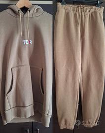 Tuta (felpa + pantaloni) marrone The Chilipepper