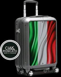 Roncato trolley e-pop antracite cabina ryanair bag