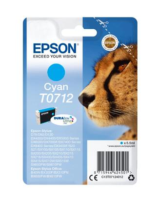 Cartuccia inchiostro Epson T0712 ciano originale