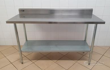 Tavolo in Acciaio inox 150cm