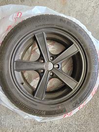cerchi 17" BMW con pneumatici nexen da neve