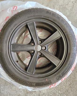 cerchi 17" BMW con pneumatici nexen da neve