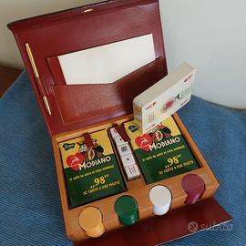Cofanetto Carte  Gioco MODIANO, Fiches, Dadi Poker