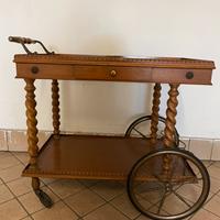 Carrello bar porta vivande vintage