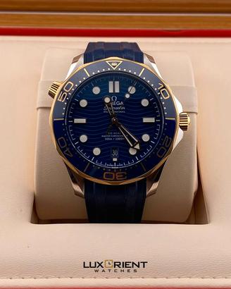 OMEGA SEAMASTER DIVER CO-AXIAL ACCIAIO ORO