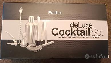 Pulltex cocktail in acciaio inox "Deluxe" 7 pezzi