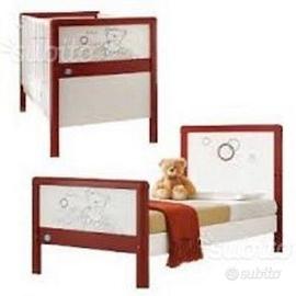 CULLA-LETTO PALI KRIO singolo neonato bambino.