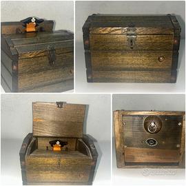 Carillon Vintage Pirata con Porta Pipa/Sigaretta